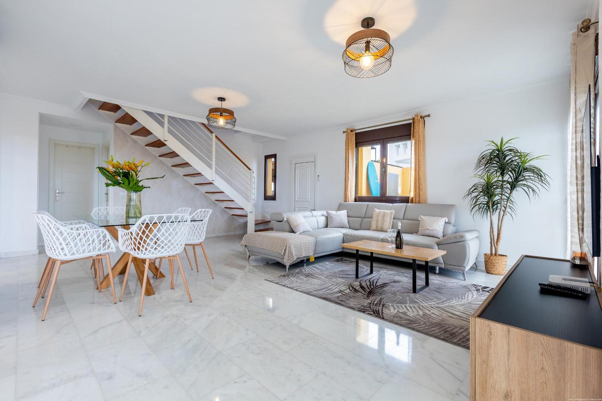 סן מיגל דה אבונה Villa With 4 Bedrooms And Private Heated Pool מראה חיצוני תמונה
