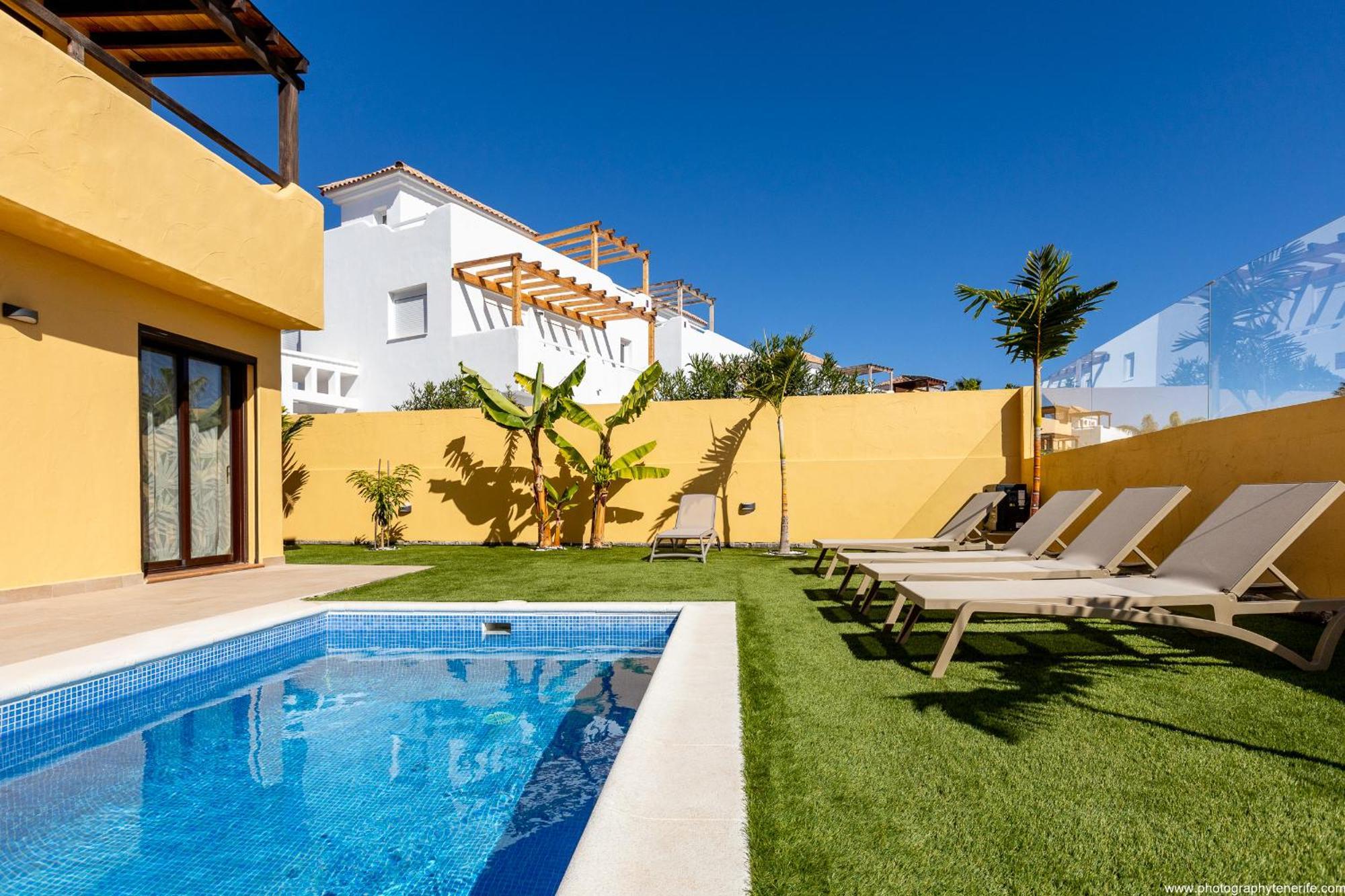 סן מיגל דה אבונה Villa With 4 Bedrooms And Private Heated Pool מראה חיצוני תמונה