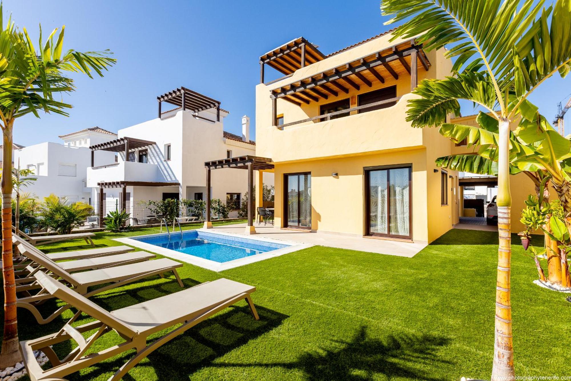 סן מיגל דה אבונה Villa With 4 Bedrooms And Private Heated Pool מראה חיצוני תמונה